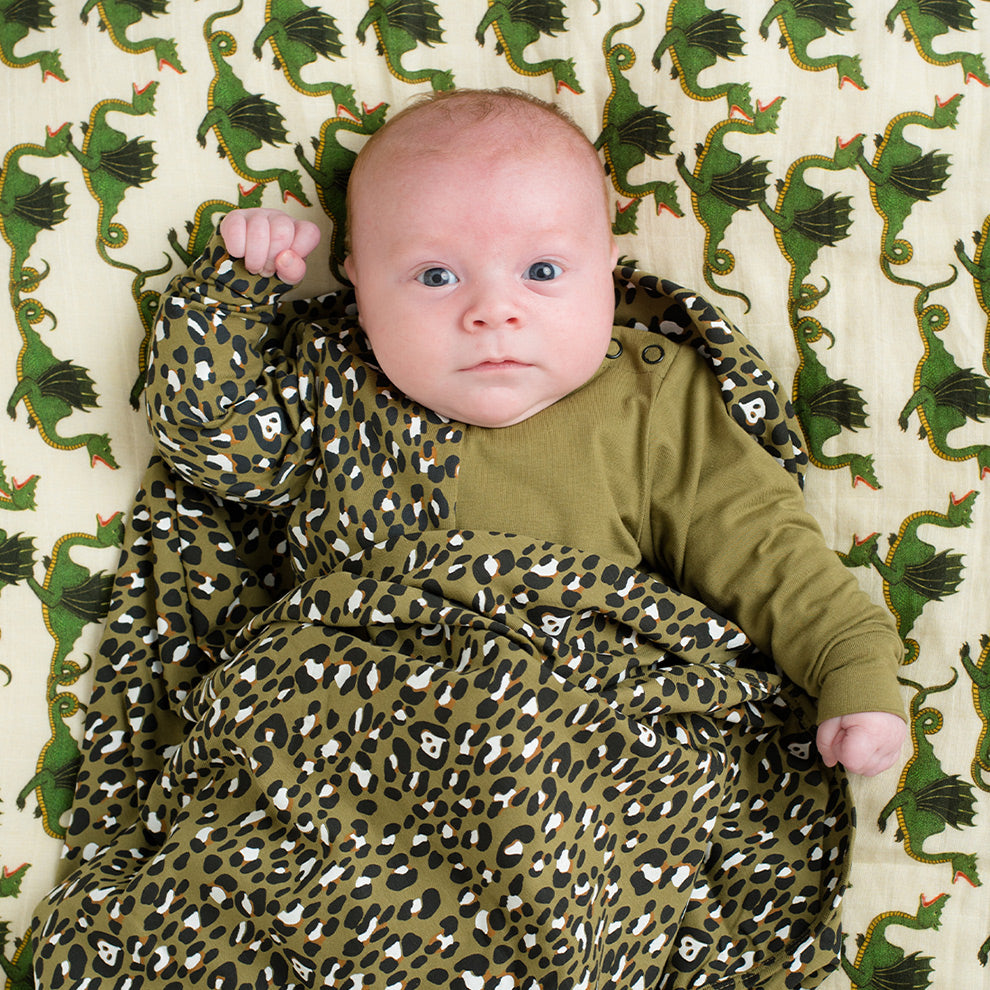 Muslin Wrap - Jungle Leopard