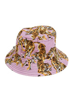 Bucket Hat - Lilac Climbing Tigers