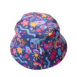 Bucket Hat - Stickers & Stripes