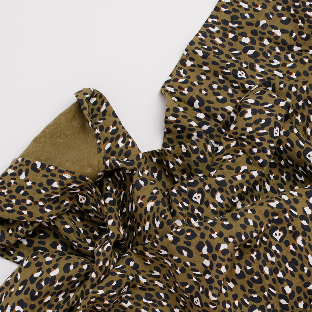 Muslin Wrap - Jungle Leopard